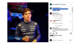Franco Colapinto ya está en Las Vegas y propone “ALL IN al 43”