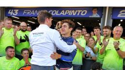 Franco Colapinto agradeció a Williams en su último desafío en 2024