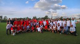 Grupo L y Fundación River organizan un partido solidario con leyendas millonarias