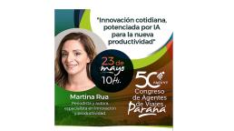 Martina Rua en el Congreso FAEVYT: "La inteligencia artificial llegó para quedarse, pero lo humano es irremplazable"