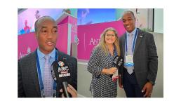 Entrevista con Sanovnik Destang, presidente de la CHTA, en el Caribbean Travel Marketplace 2025