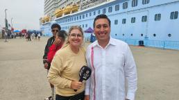 El crucero Ovation of the Seas llegó a Ensenada y consolida una ruta clave de Royal Caribbean en el Pacífico mexicano