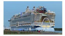 “Star of the Seas” el nuevo gigante de Royal Caribbean ya se encuentra en Puerto Cañaveral