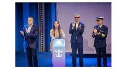 Royal Caribbean unveiled its new cruise ship Star of the Seas