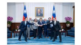 Taiwán refuerza su alianza con EE.UU.: Lai Ching-te recibió a senadores del Comité de Fuerzas Armadas