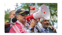 EE.UU. revoca la visa de Gustavo Petro por las acciones imprudentes e incendiarias del presidente de Colombia durante una protesta en Nueva York