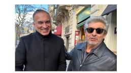 Ricardo Darín junto a Héctor Heredia, Jefe de corresponsales de ABC MUNDIAL en Europa.
