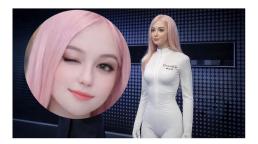 Presentaron a Moya, la robot humanoide de compañía.