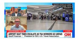 Geoff Freeman calificó de “inadmisible” que 50.000 agentes de la TSA trabajen sin cobrar.