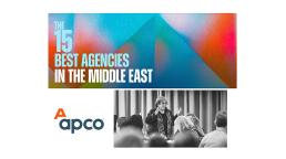APCO Named Among the 15 Best Agencies in the Middle East by PRovoke Media.