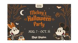 Mickey’s Not-So-Scary Halloween Party 2026 ya tiene fechas y nuevas sorpresas en Walt Disney World.