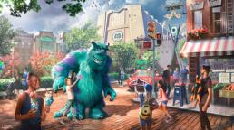 Monstropolis comienza a cobrar vida en Walt Disney World con nuevos detalles de la futura tierra temática inspirada en Monsters, Inc.