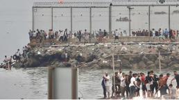 Crisis migratoria en España: más de 50 mil personas llegan a Ceuta desde Marruecos y crece la tensión .