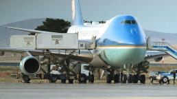 Cambio secreto de avión: Trump fue evacuado en un contenedor de catering en medio de una amenaza de ataque iraní.