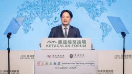 Foro Ketagalan: Taiwán convoca a las democracias a defender la libertad frente a la presión de China.