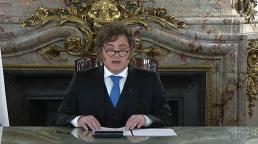 Milei anuncia sanciones contra petroleras vinculadas con la explotación de hidrocarburos en las Islas Malvinas y enviará un proyecto de ley al Congreso.