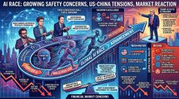 AI race faces growing safety concerns as Trump rejects slowdown and tensions with China deepen.