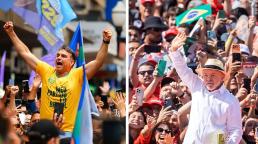 Flávio Bolsonaro (47,24%) e Lula (44,91%) vão ao segundo turno nas eleições presidenciais do Brasil.