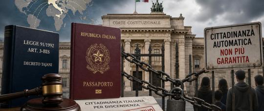 Italy’s Constitutional Court Ends Automatic Citizenship Path for Descendants Born Abroad.
