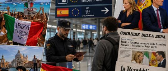La crisis de Schengen enfrenta a Italia y España en pleno verano.