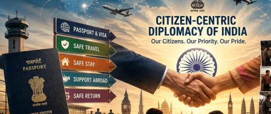 Citizen-Centric Diplomacy of India.