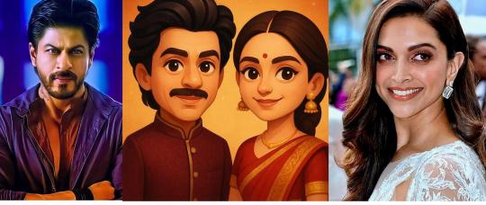 Shah Rukh Khan &amp; Deepika Padukone: Politicians, Influencers, and Bollywood Stars in India Embrace the ‘Nano Banana’ Trend