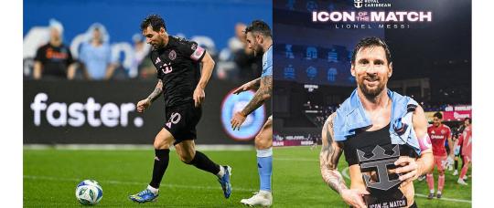 Dos goles exquisitos y una asistencia de caño de Messi le dan el pase a los playoffs al Inter Miami
