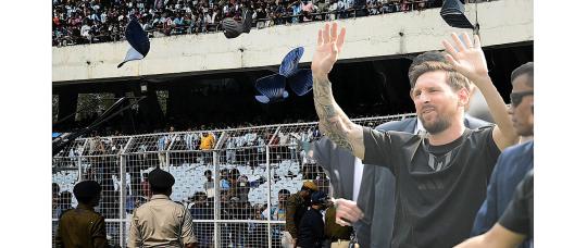 Chaos Erupts During Lionel Messi’s Visit to India as Event Descends into Disorder in Kolkata.