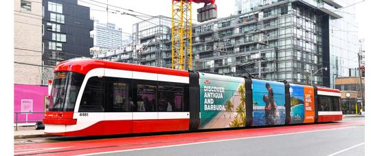Antigua and Barbuda brings Caribbean warmth to Toronto with winter “Sunny” campaign.