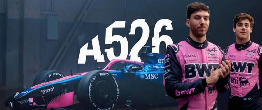 Alpine unveiled the A526, the single-seater Colapinto and Gasly will use in the 2026 Formula 1 season.