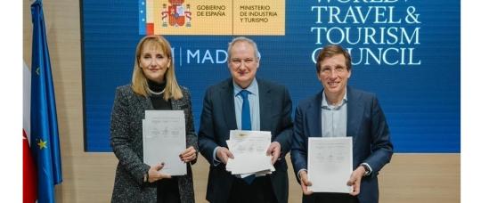 The WTTC signs an agreement with Spain confirming the relocation of its global headquarters to Madrid.