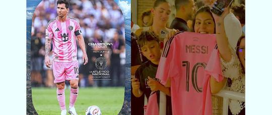 Messi y De Paul llegan a Medellín para duelo histórico del Inter Miami ante Atlético Nacional.