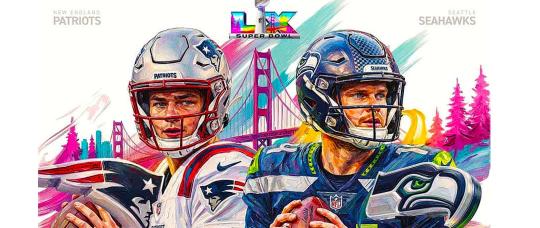 Super Bowl LX Set for February 8 Seahawks vs. Patriots, Bad Bunny Halftime and Big Betting Buzz.