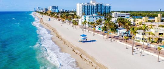 Hollywood y Deerfield Beach fortalecen la oferta turística de Greater Fort Lauderdale con playas, gastronomía y conectividad internacional.