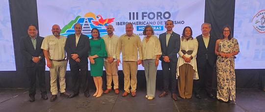 Honduras dio la bienvenida a los participantes del III Foro Iberoamericano de Turismo.