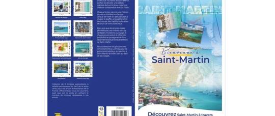 Saint-Martin lanza una exclusiva colección de sellos que promociona la esencia y los tesoros de la isla.