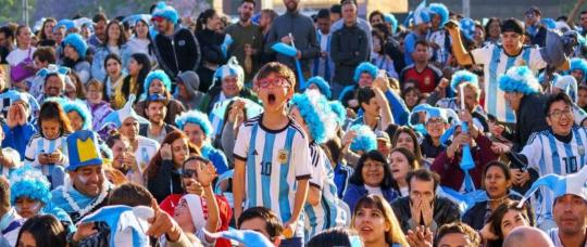 El mundial también se vive este fin de semana en la Ciudad de Buenos Aires.