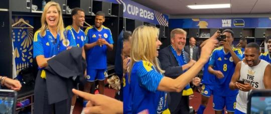 El Rey Guillermo Alejandro y la Reina Máxima celebran con el equipo de Curazao un empate histórico en el Mundial 2026.