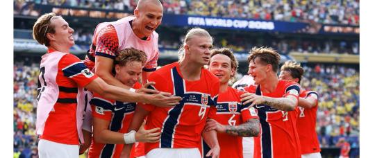 Noruega dio la sorpresa y eliminó a Brasil del Mundial.