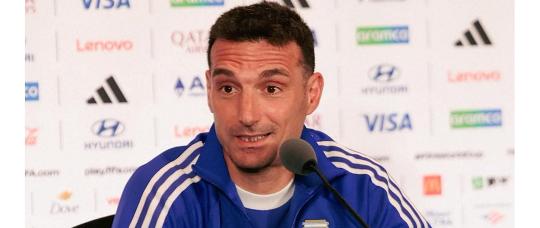 Scaloni confirmó a Paredes y anticipó cambios en Argentina frente a Egipto.