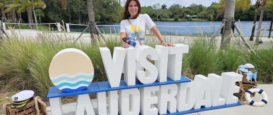 Stacy Ritter destaca o "efeito Messi" em Fort Lauderdale.
