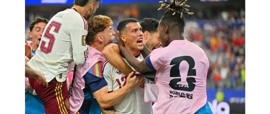 Spain crush France 2-0 to reach the World Cup 2026 title match.