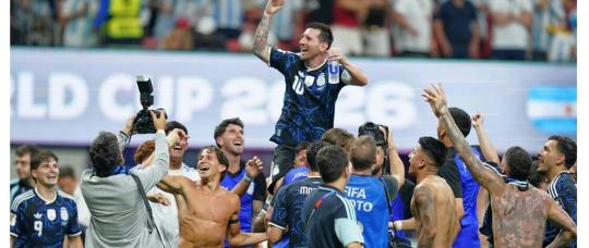 Argentina vence a Inglaterra y ahora ya piensa en la final frente a España.