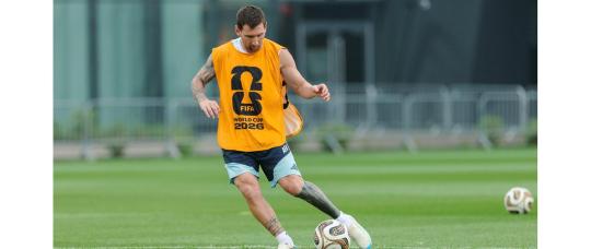 Messi listo para su última función mundialista.