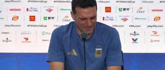 Scaloni puso en duda si seguirá en la Selección: "Me duele en el alma, lo siento".