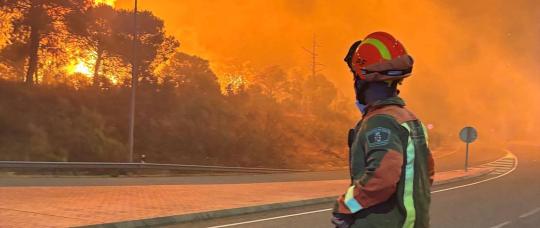  Incendios sin control en Madrid: más de 40.000 personas evacuadas.