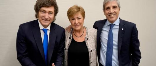 Kristalina Georgieva llega a la Argentina: se reunirá con Milei, Caputo y empresarios.