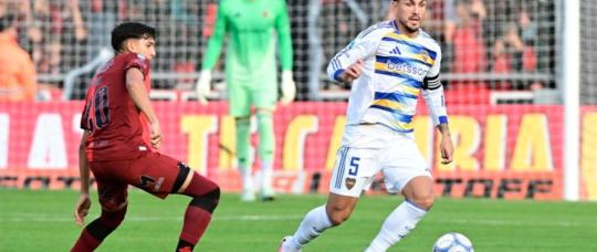 Boca rescató un empate ante Newell's en Rosario.