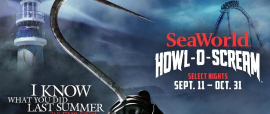 SeaWorld leva a franquia Eu Sei o que Vocês Fizeram no Verão Passado para o Howl-O-Scream 2026.