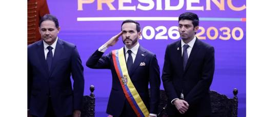 Abelardo De La Espriella asumió como presidente de Colombia.